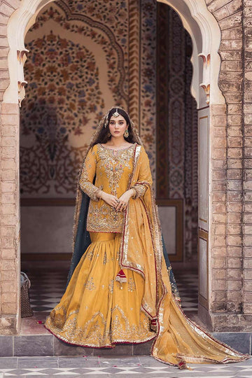 MAHA WAJAHAT | BRIDAL | YELLOW BRIDAL