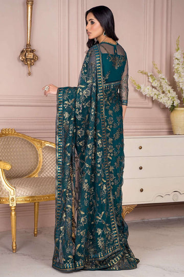 ZARIF | AFREEN | ZA 01 EVERGREEN | SAREE