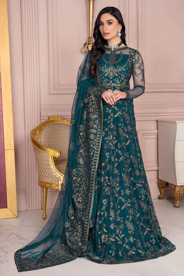 ZARIF | AFREEN | ZA 01 EVERGREEN | FROCK