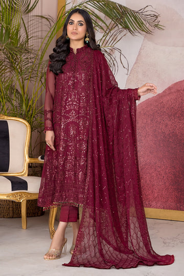 ZARIF | AFREEN | ZA 04 MULBERRY