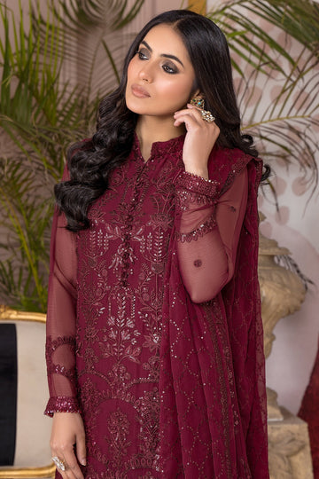 ZARIF | AFREEN | ZA 04 MULBERRY