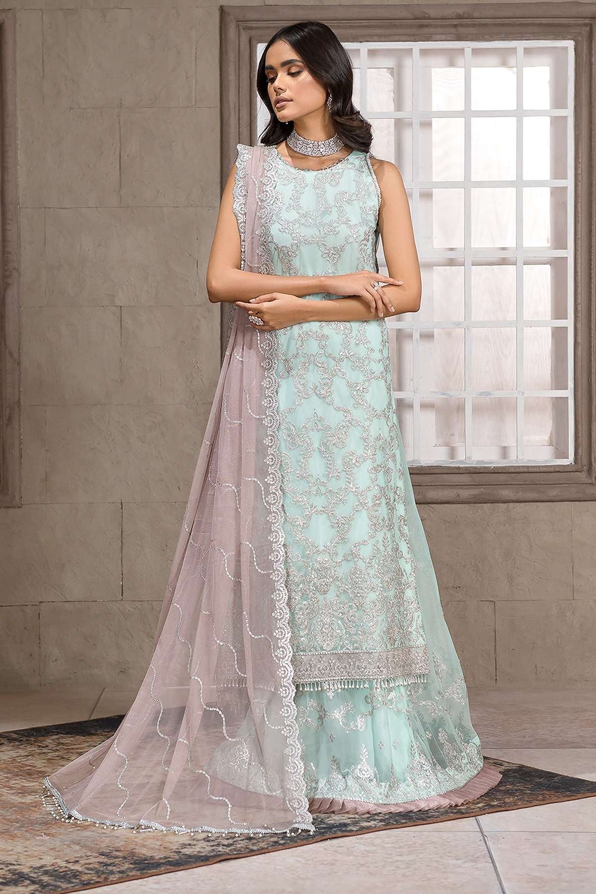 ZARIF | FALAK | ZF 08 CLAUDIA | SHIRT WITH LEHNGA