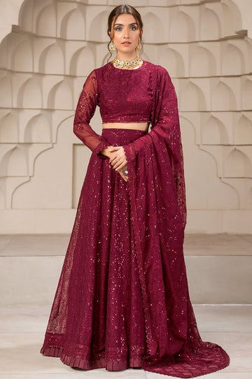 ZARIF | FALAK | ZF 07 BERRIA | LEHNGA WITH CHOLI