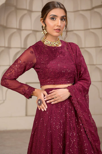 ZARIF | FALAK | ZF 07 BERRIA | LEHNGA WITH CHOLI