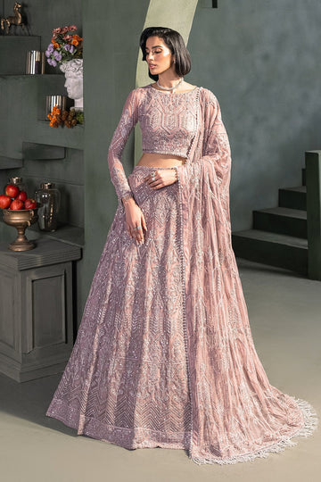 ZARIF | HERITAGE | ZHF 03 MERAKI | LEHNGA | CACAN ATTACHED