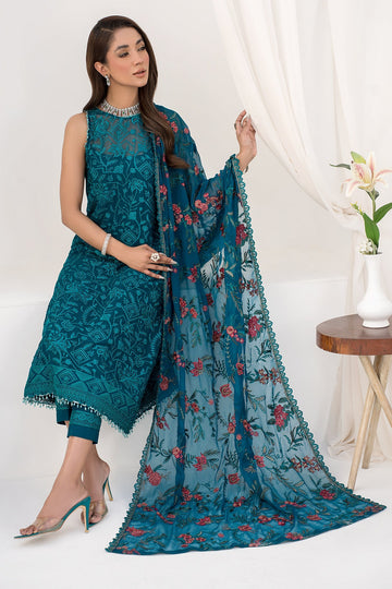 ZARIF | LA CELESTE LUXURY FORMALS | ZLC 03 GARDENIA | SLEEVELESS