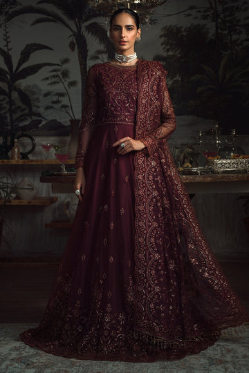 ZARIF | LA ROSELLA | ZLR 06 CARMINE | FROCK