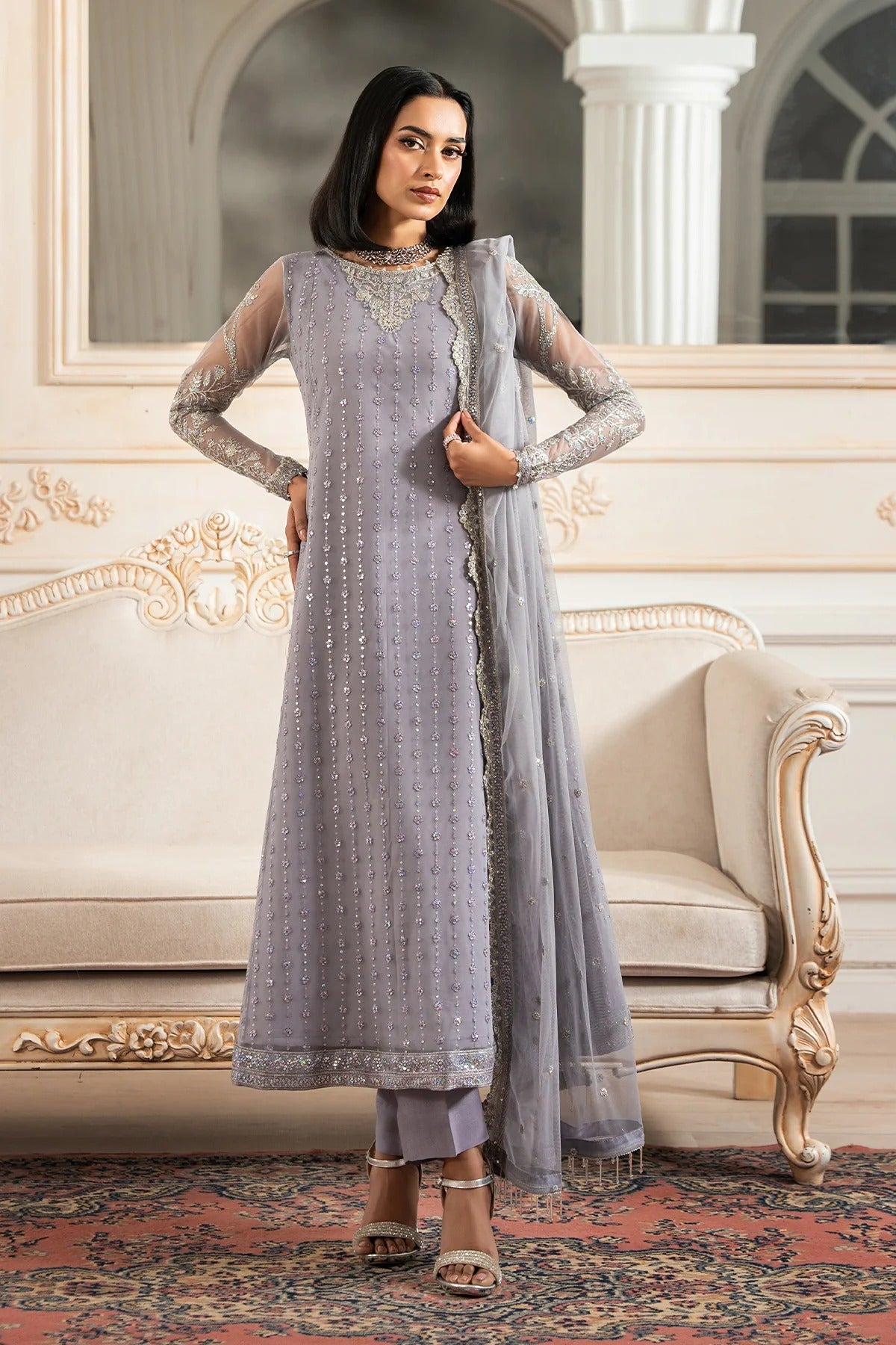 ZARIF | NAFEES FORMALS '25 | ZNAF - 01 MERVE | FROCK