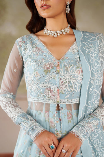 ZARIF | ZANEERA PRINTED & EMBROIDERED FORMALS | ZRF-ZPE-02 AROOSH | GOWN