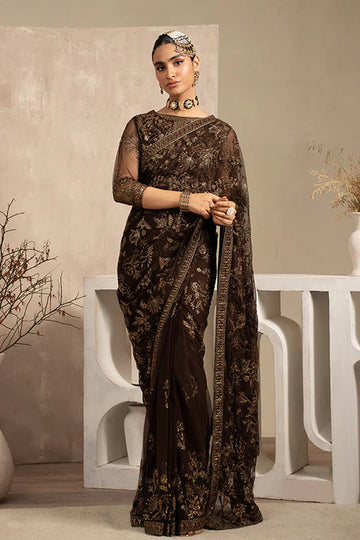 ZARIF | NAQSH | ZRN 01 SIYAH | SAREE