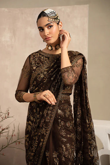ZARIF | NAQSH | ZRN 01 SIYAH | SAREE