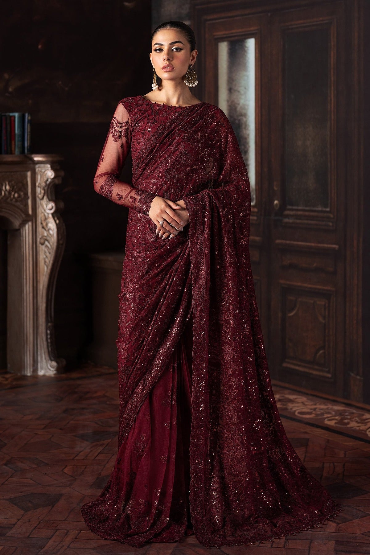 ZARIF | ROUGE | ZRW 02 MABEL | SAREE