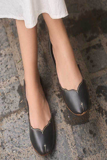 DAZZLE | KHUSSA SHOES | ZARINA (BLACK)