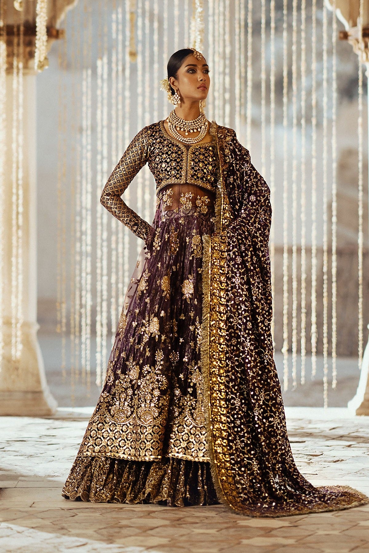 AIK | DASTOOR - VELVET '24 | LOOK 10