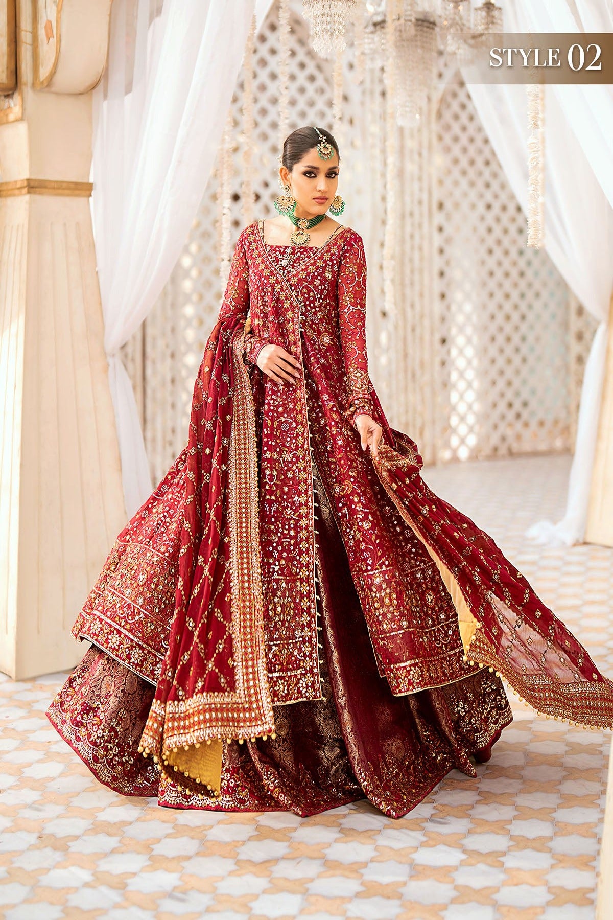 AIK | WEDDING FESTIVE 24 VOL. 1 | LOOK 01 | STYLE 02