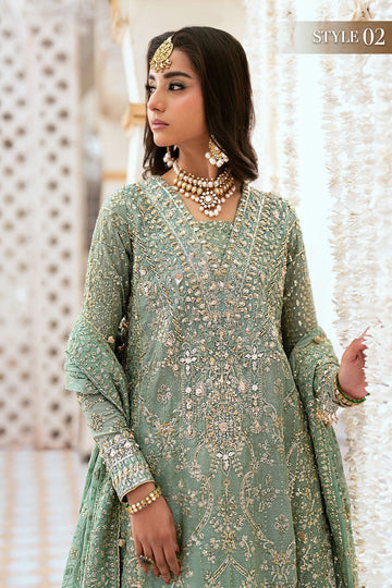 AIK | WEDDING FESTIVE '24 VOL. 1 - LOOK 05 | STYLE 02 | LONG SHIRT WITH CRUSHED FROCK