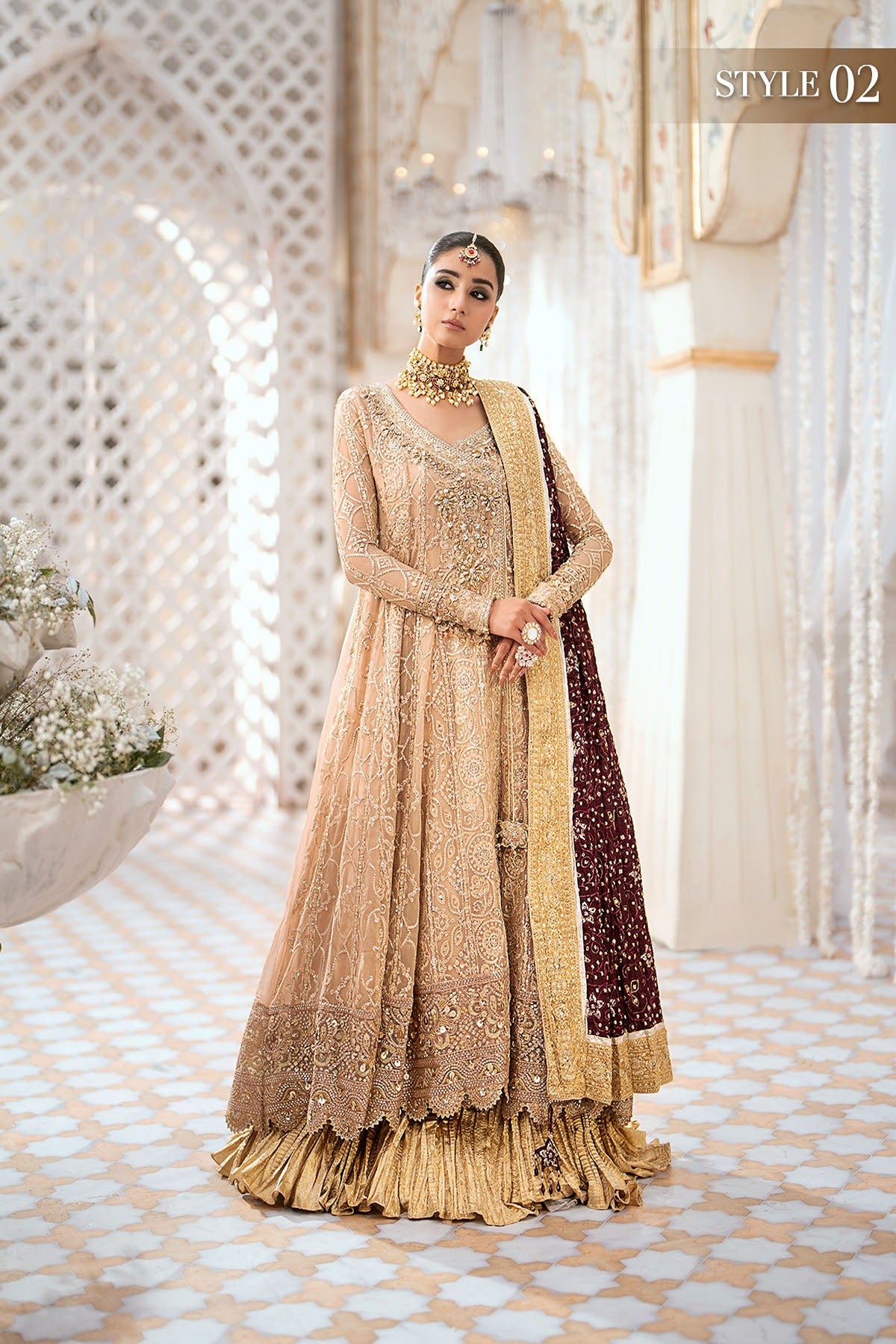 AIK | WEDDING FESTIVE 24 VOL. 1 | LOOK 08 | STYLE 02