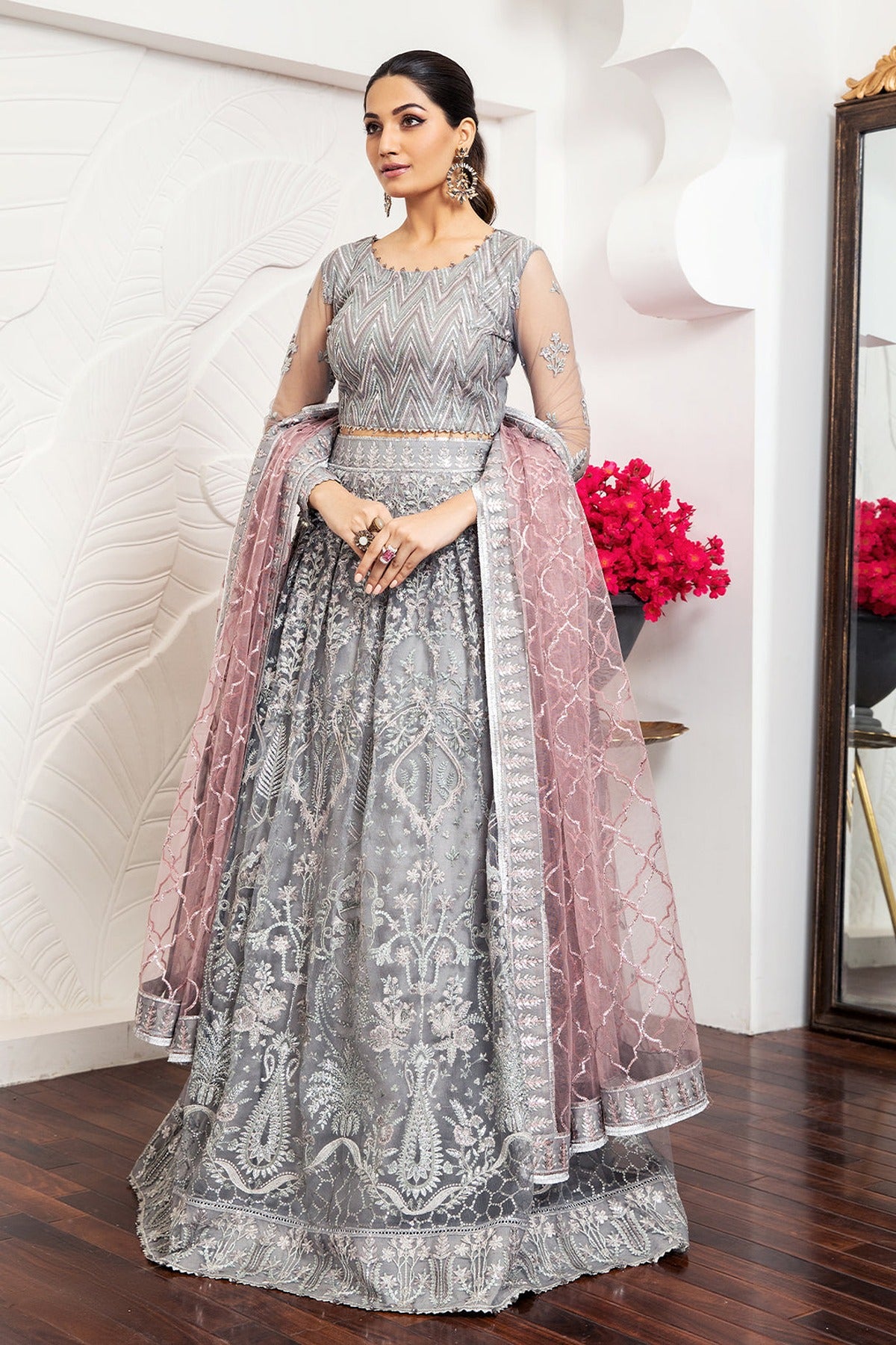 ALIZEH | AF-CH-2071-BELLA ROSE | LEHNGA