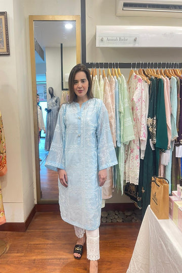 AMINAH BADAR | BLUE OUTFIT