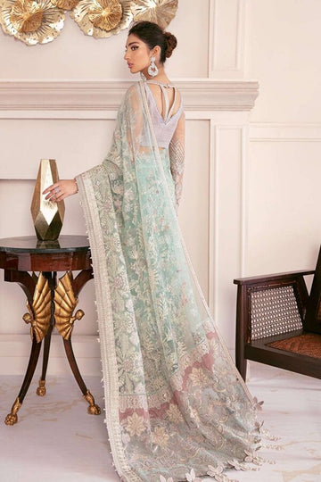 BAROQUE | CHANTELLE | EMBROIDERED NET CH08-10 | SAREE