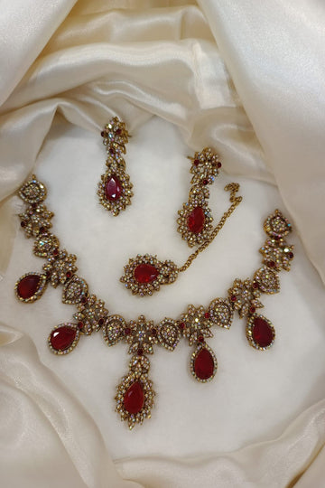 HS | JEWELLERY | DESIGN 01 | GOLDEN RED