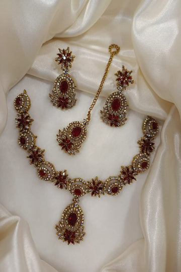 HS | JEWELLERY | DESIGN 02 | GOLDEN RED