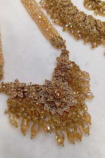HS | JEWELLERY | GOLDEN BRIDAL SET