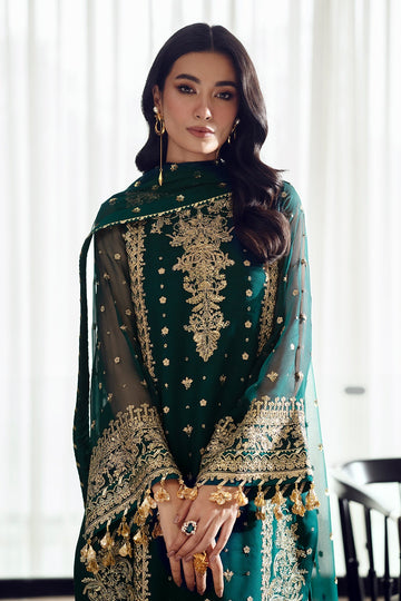 BAROQUE  | EMBROIDERED CHIFFON UF-505